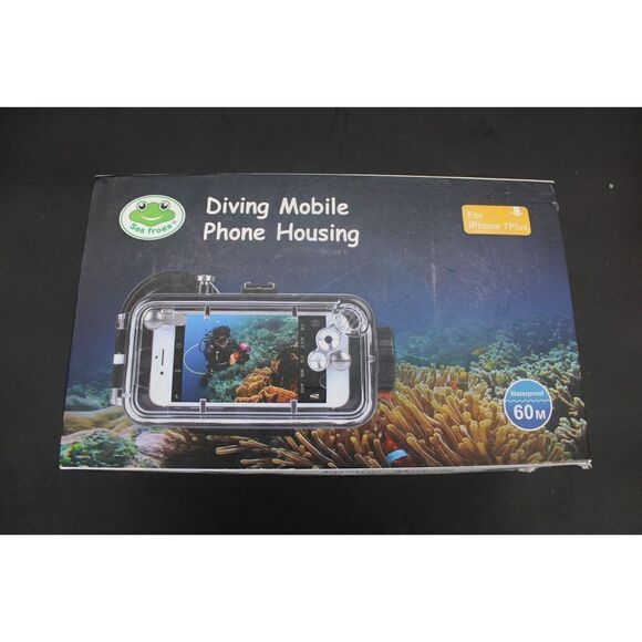 Sea frog 60 M Waterproof Diving Mobile Phone Housing Case for iphone 7 Plus - Picture 1 of 5